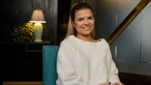 Marta Manowska na planie "Sanatorium miłości"
