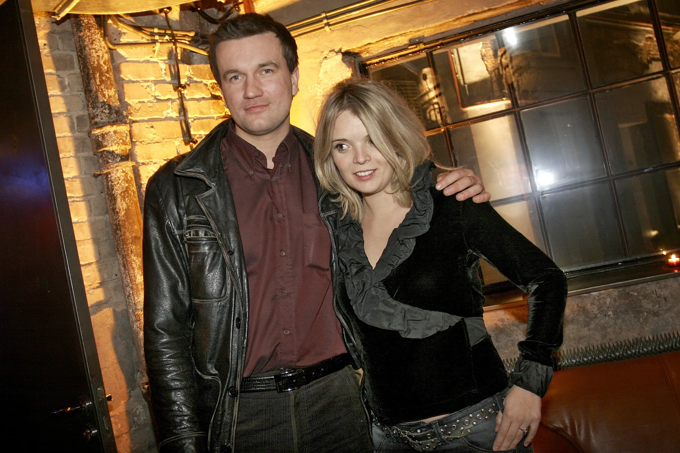 Tomasz Kot z żoną, 2007 rok