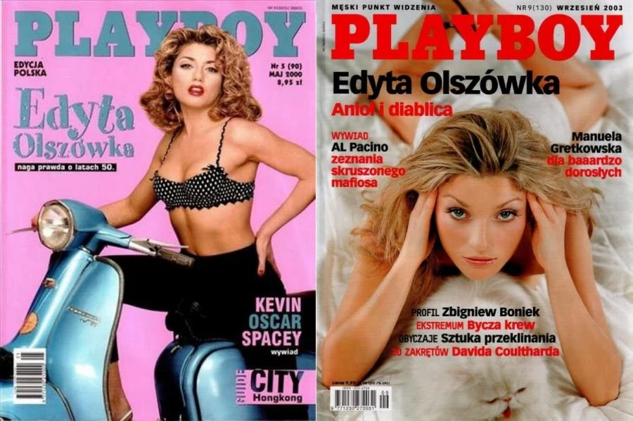 Edyta Olszówka na okładce "Playboya" pojawiła się dwukrotnie Edyta Olszówka na okładce "Playboya" pojawiła się dwukrotnie