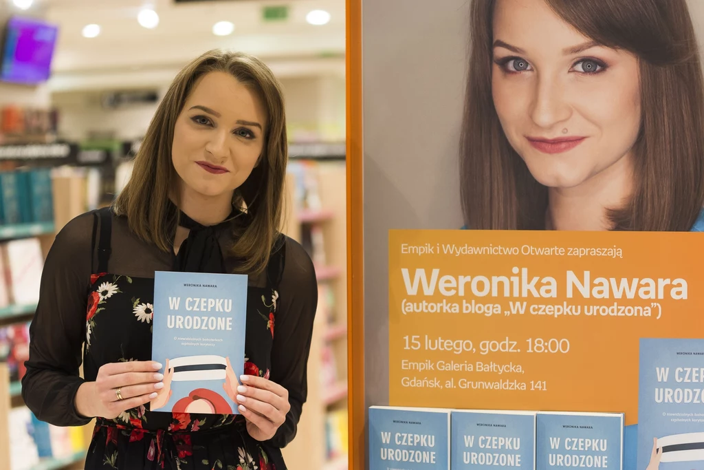 Weronika Nawara, autorka książki "W czepku urodzone". fot. Anna Bobrowska/KFP