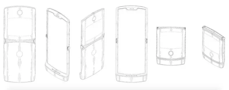 Składany smartfon Motoroli / fot. SlashLeaks