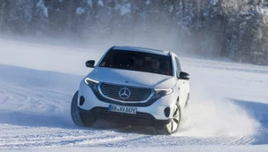 Mercedes EQC przechodzi zimowe testy