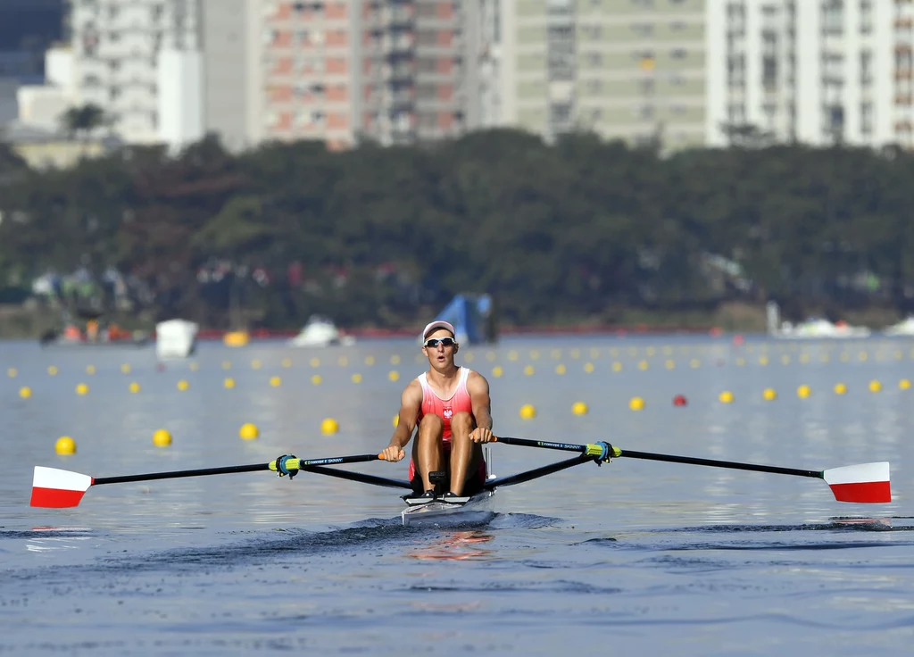Natan Węgrzycki-Szymczyk podczas igrzysk olimpijskich w Rio de Janeiro Natan Węgrzycki-Szymczyk podczas igrzysk olimpijskich w Rio de Janeiro