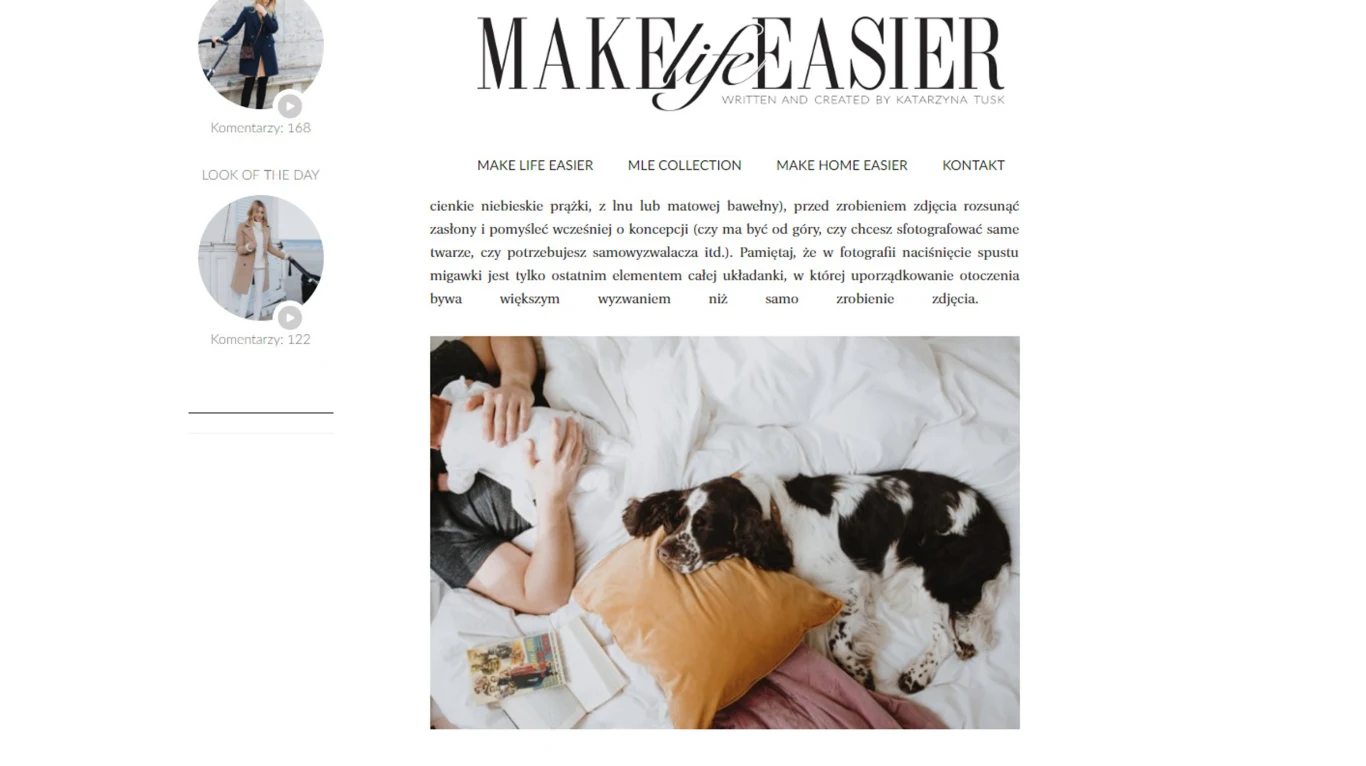 Kasia Tusk pokazała urocze zdjęcie/screenshot z jej bloga