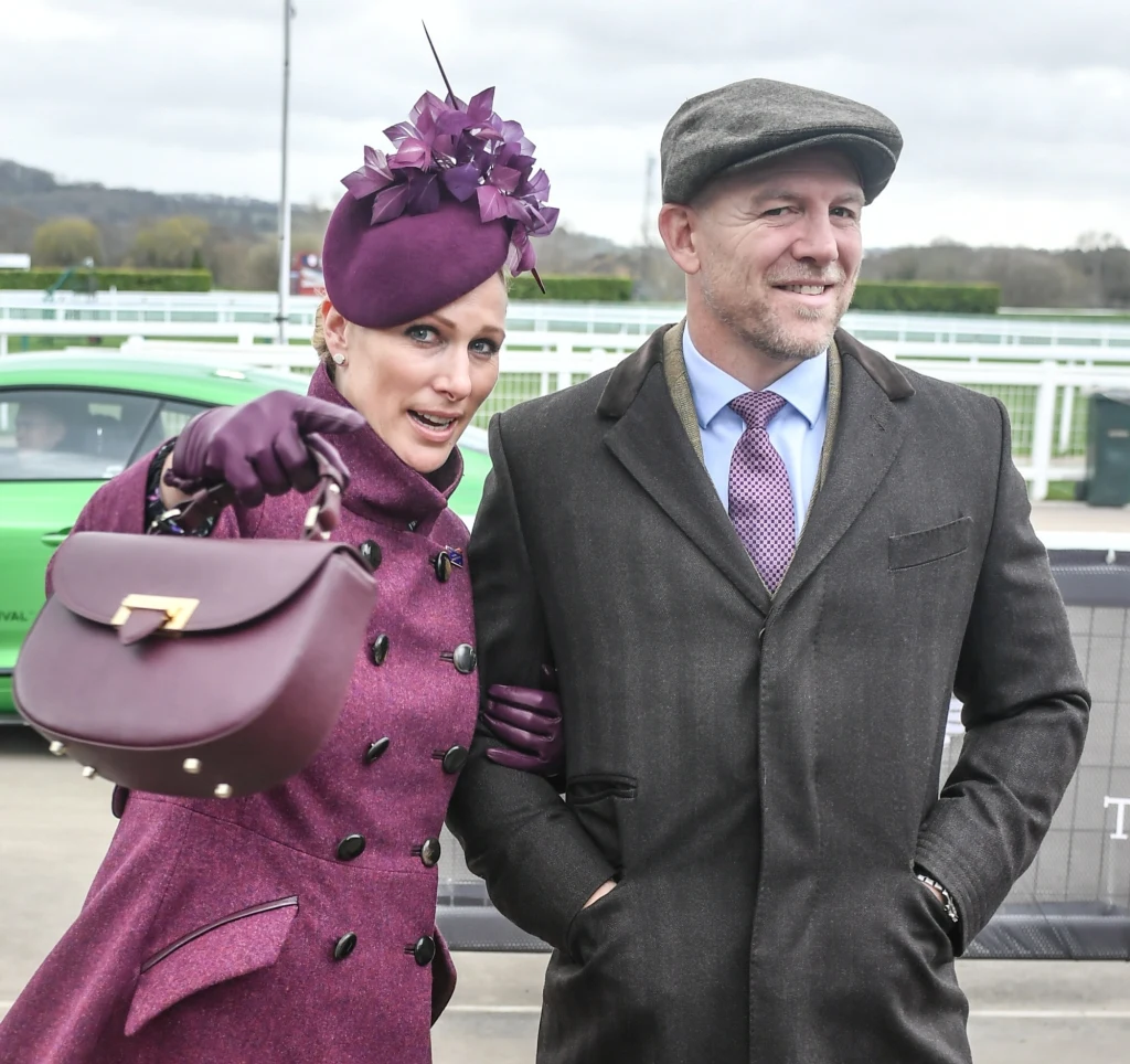 Nie zabrakło również Zary Tindall z mężem Nie zabrakło również Zary Tindall z mężem