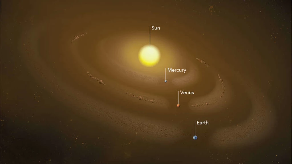 Odkryto pyłowy pierścień wokół Merkurego