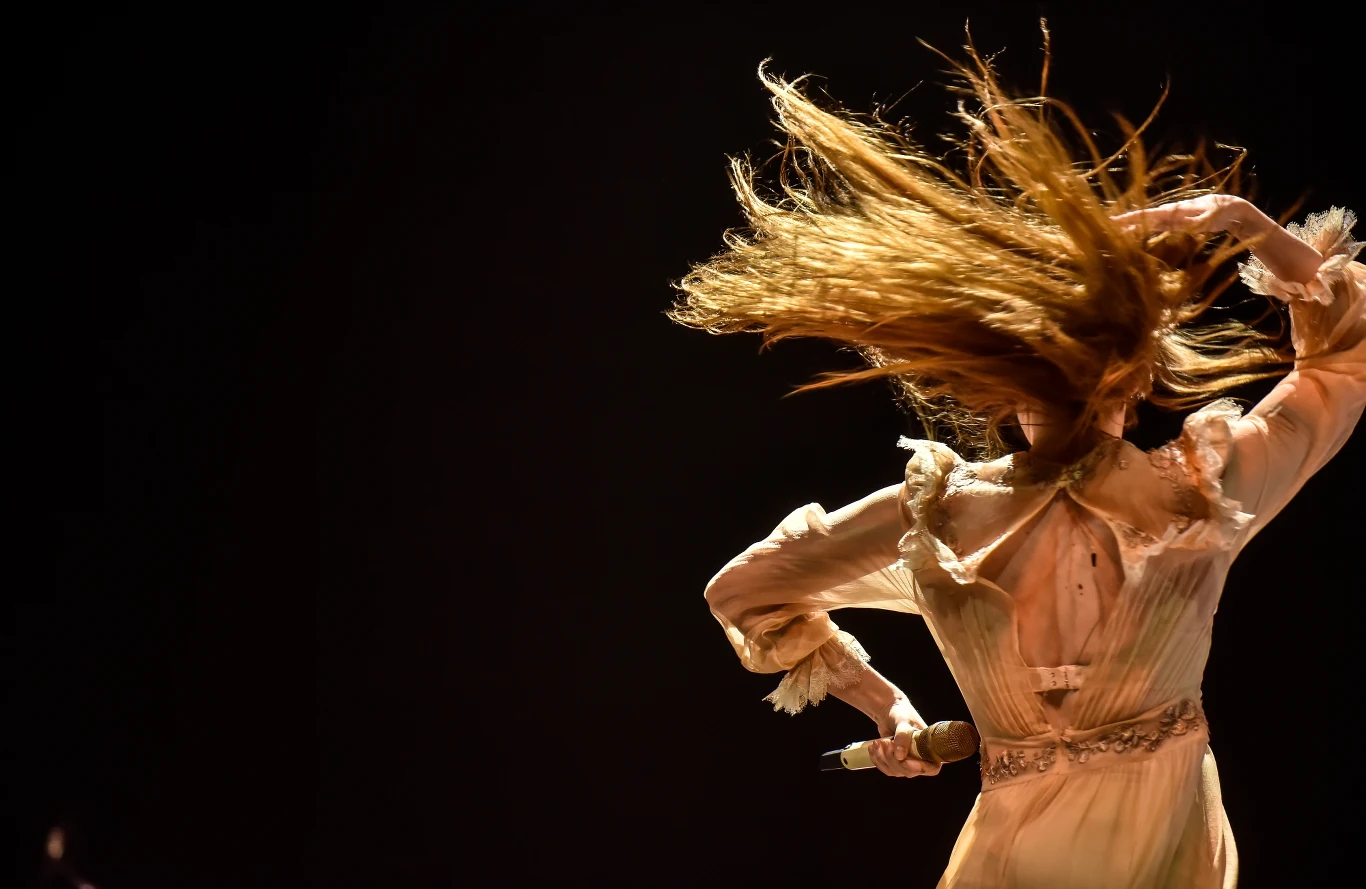 Florence Welch w akcji