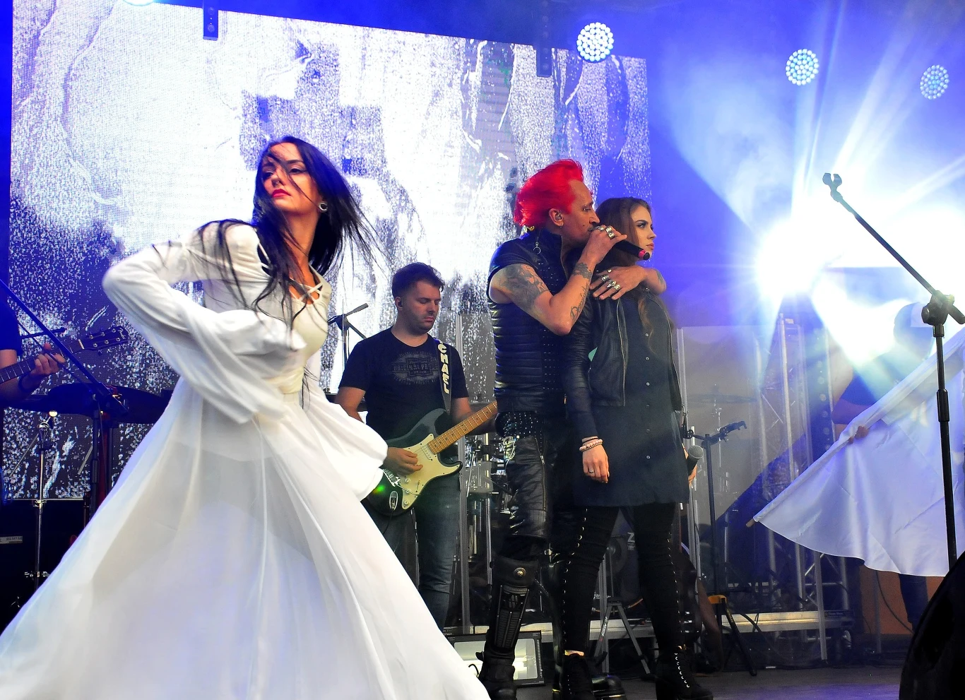 Michał Wiśniewski i Agata Buczkowska