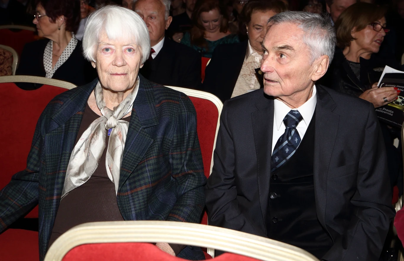 Alina Janowska i Wojciech Zabłocki, 2013 r. Alina Janowska i Wojciech Zabłocki, 2013 r.