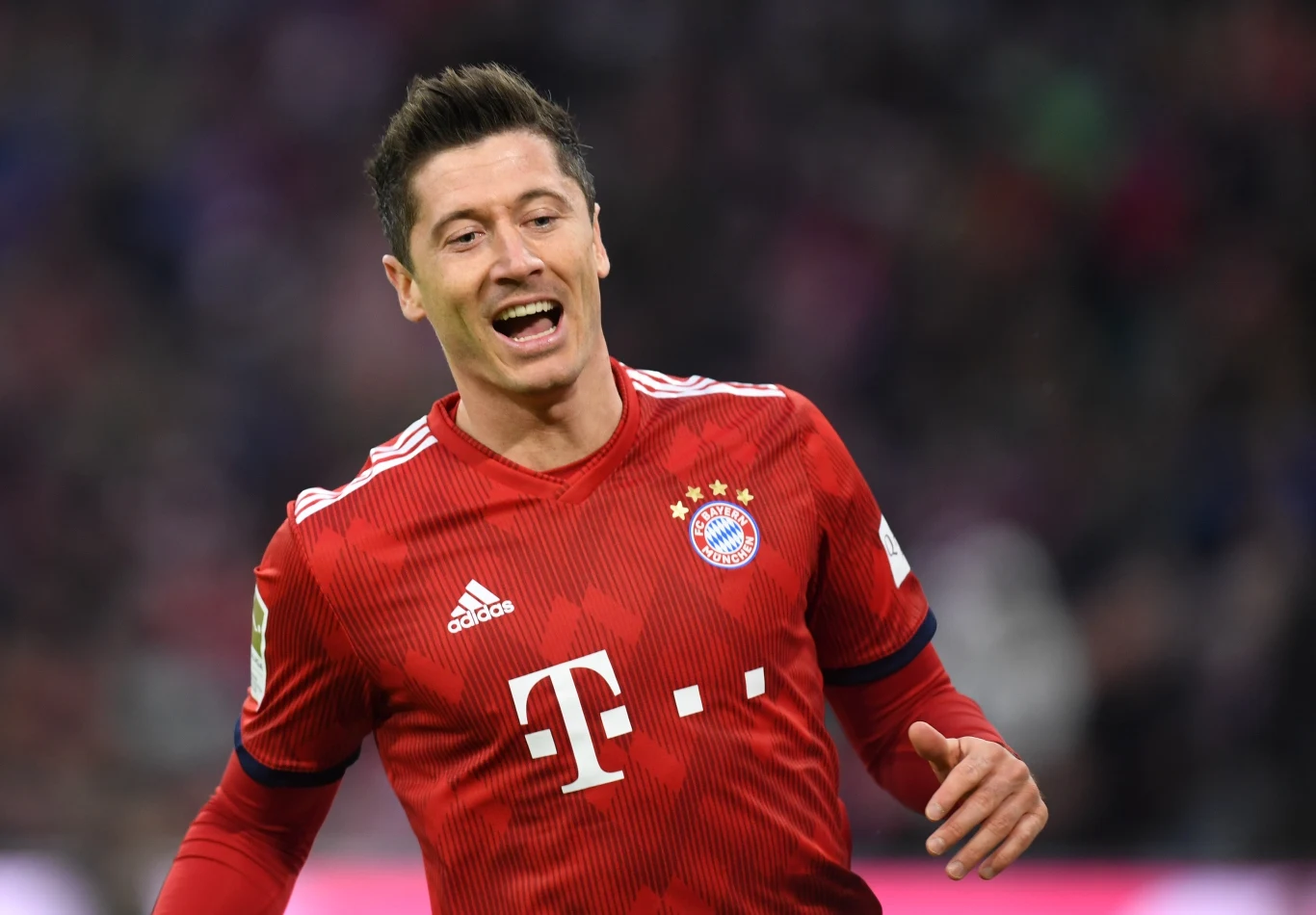 Robert Lewandowski w barwach Bayernu Monachium