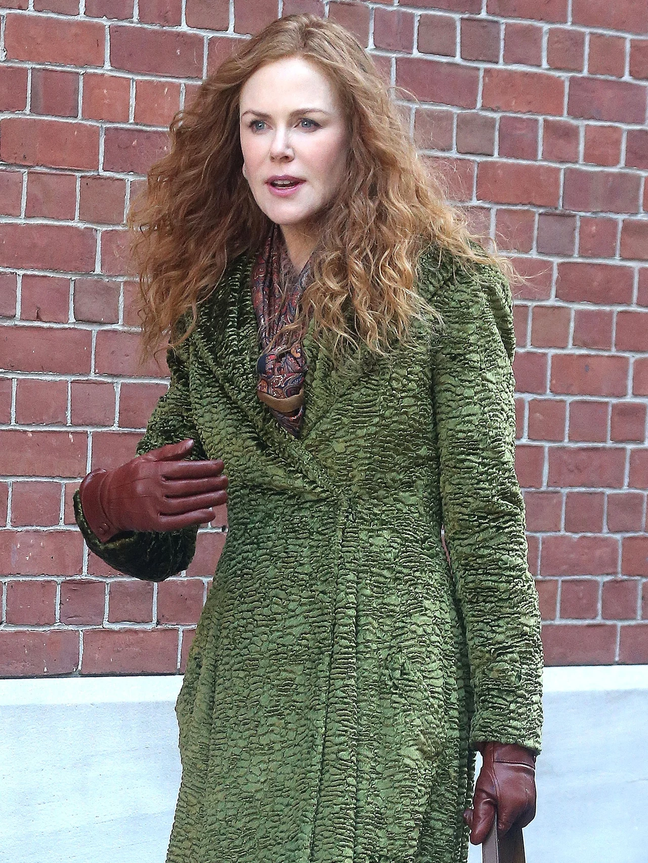 Nicole Kidman na planie nowego filmu. Nicole Kidman na planie nowego filmu.