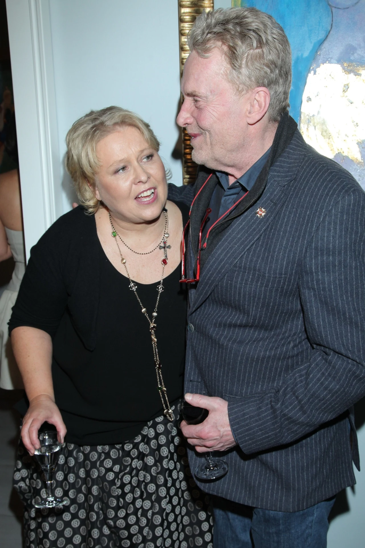 Joanna Sarapata i Daniel Olbrychski Joanna Sarapata i Daniel Olbrychski