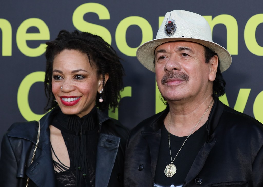 Carlos Santana z żoną Cindy Blackman Santaną