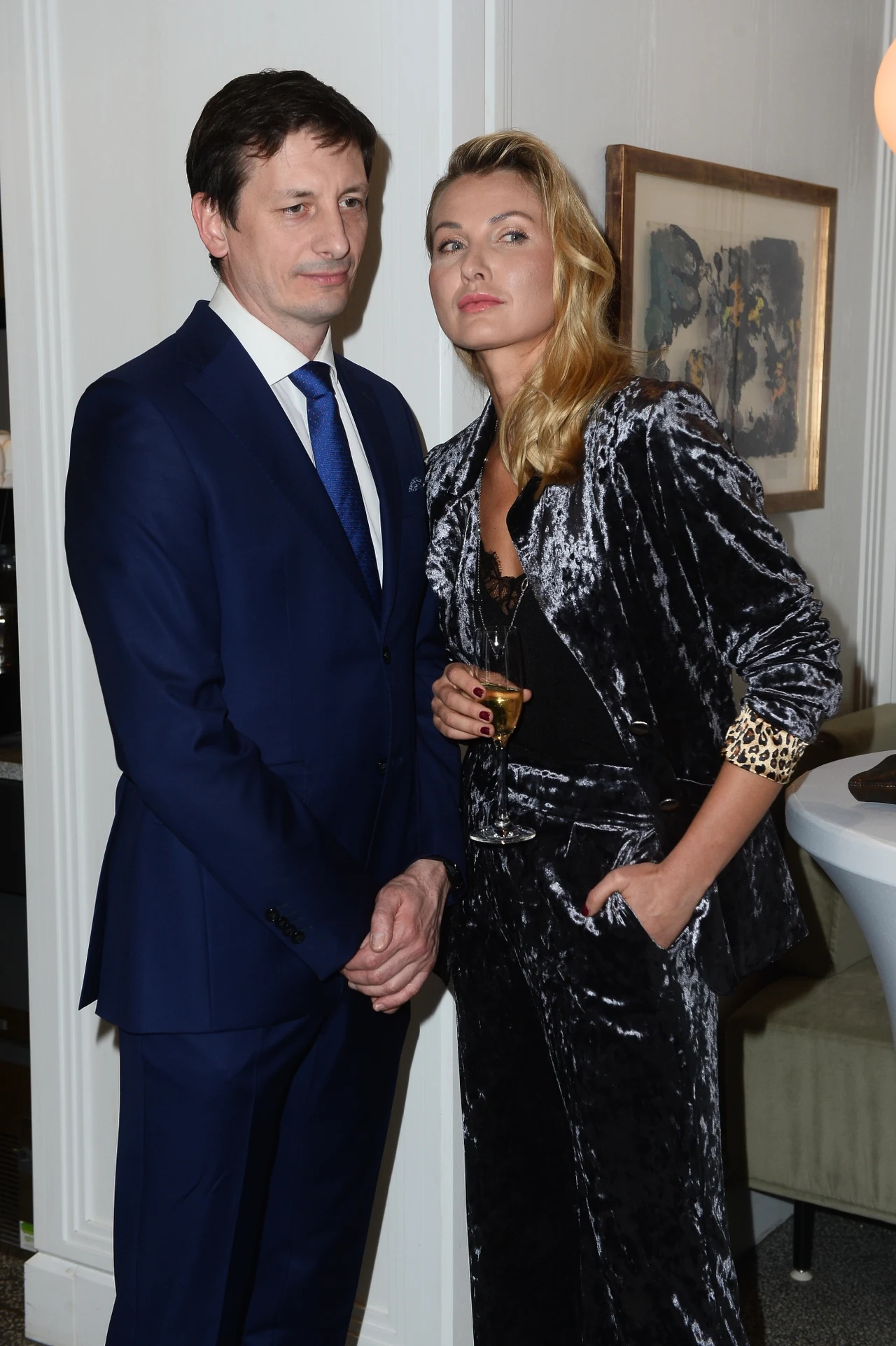 Joanna Moro z mężem Joanna Moro z mężem