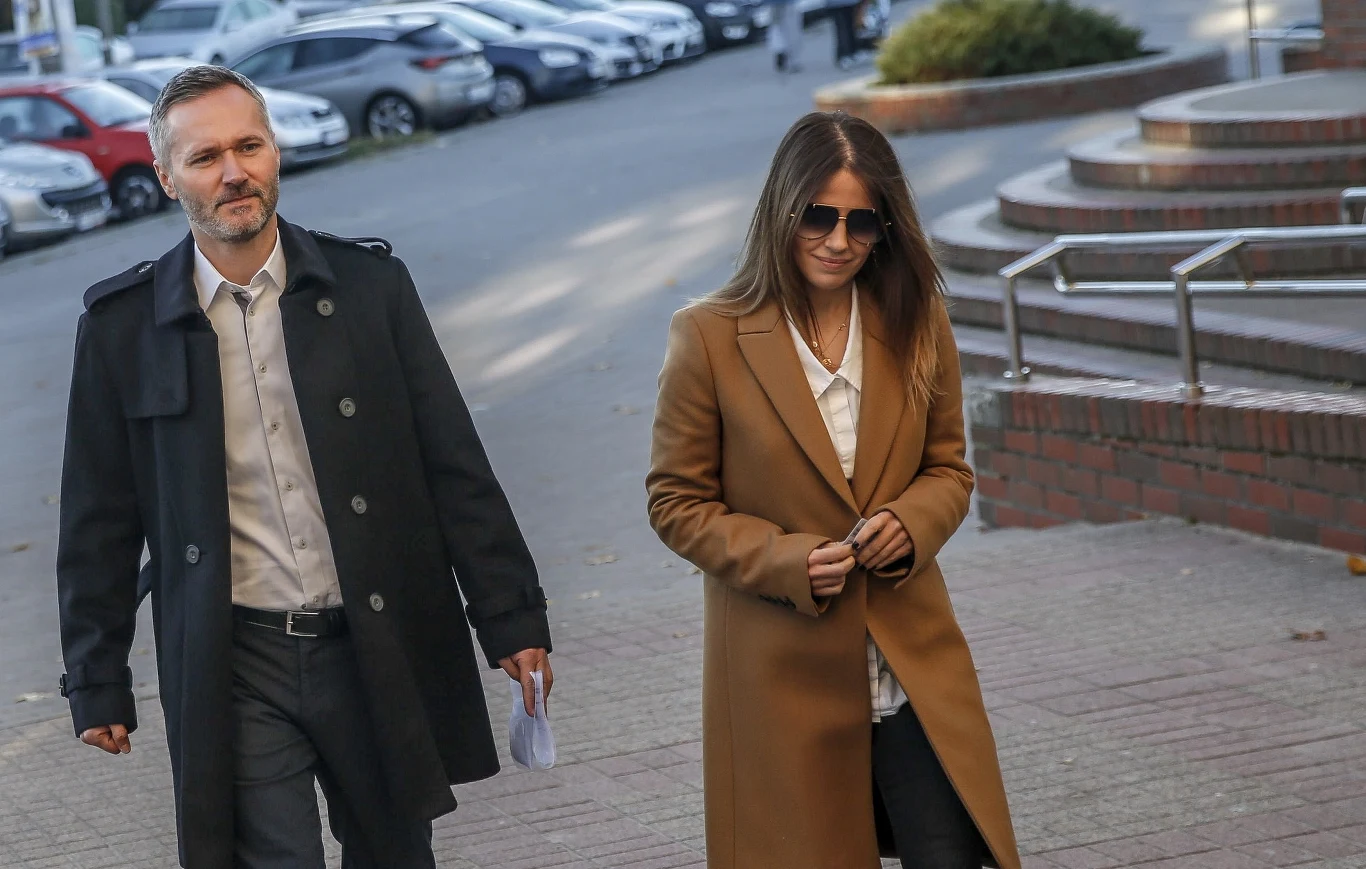 Jarosław Wałęsa z żoną Jarosław Wałęsa z żoną