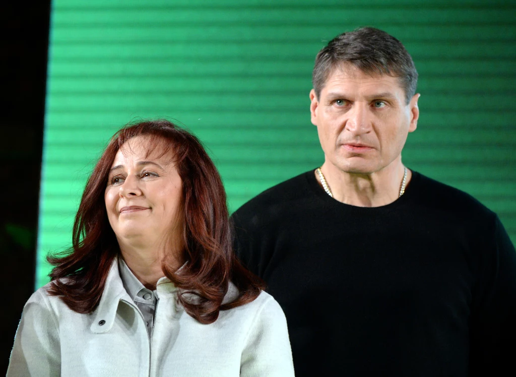 Mariola i Andrzej Gołota promują program "Agent - Gwiazdy"