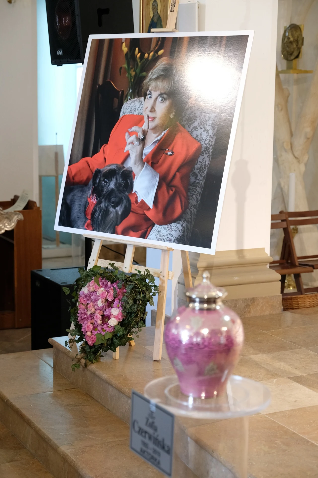 20 marca w Kościele Środowisk Twórczych na pl. Teatralnym w Warszawie odbyła się msza święta w intencji legendarnej polskiej aktorki Zofii Czerwińskiej. 