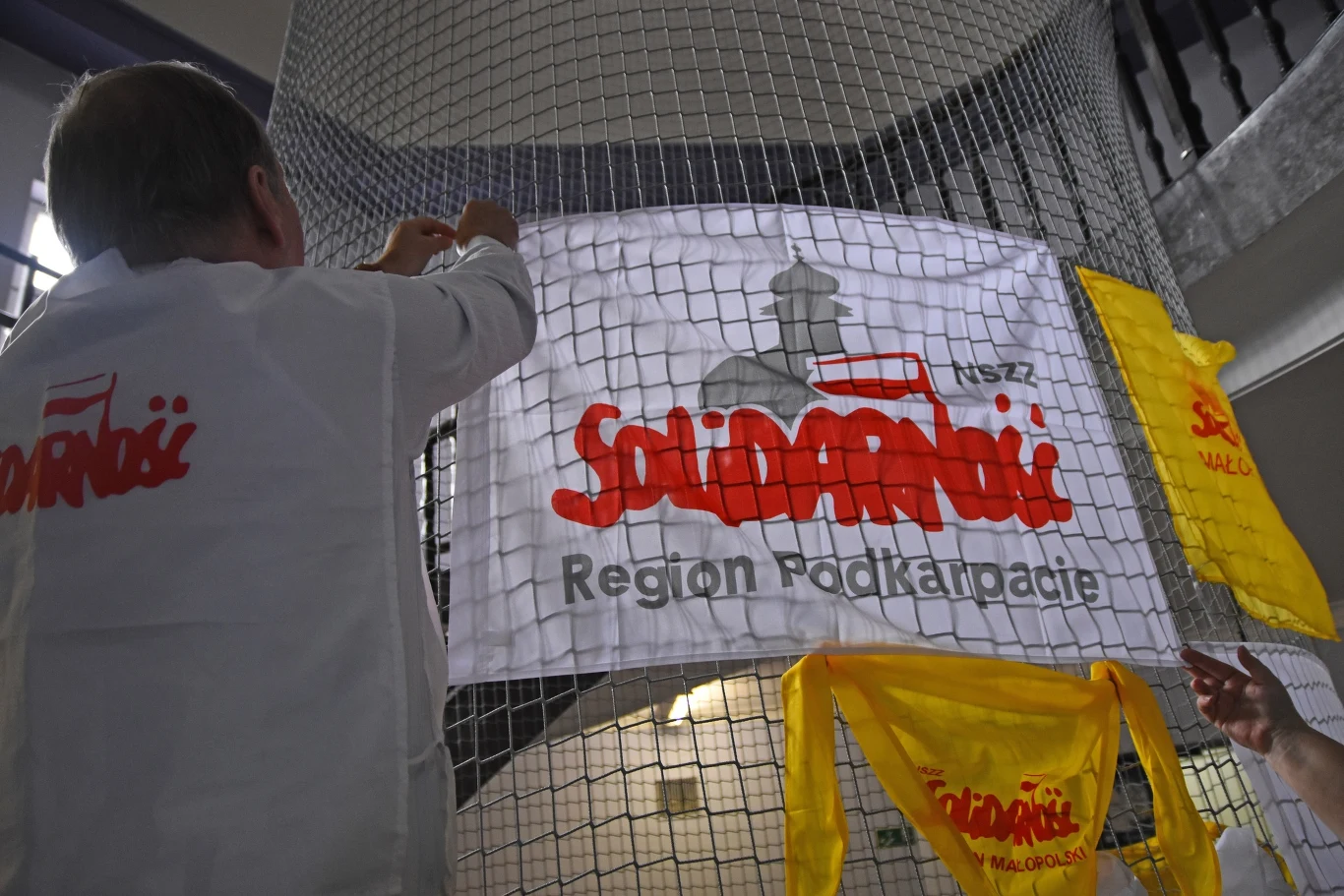 Protest okupacyjny w krakowskim kuratorium