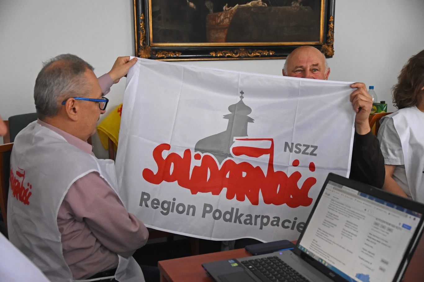 Protest okupacyjny w krakowskim kuratorium