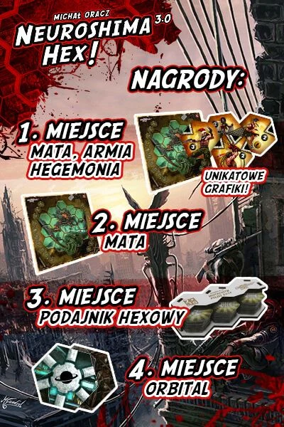 Mistrzostwa Polski Neuroshima HEX! 3.0 2019 - nagrody Mistrzostwa Polski Neuroshima HEX! 3.0 2019 - nagrody