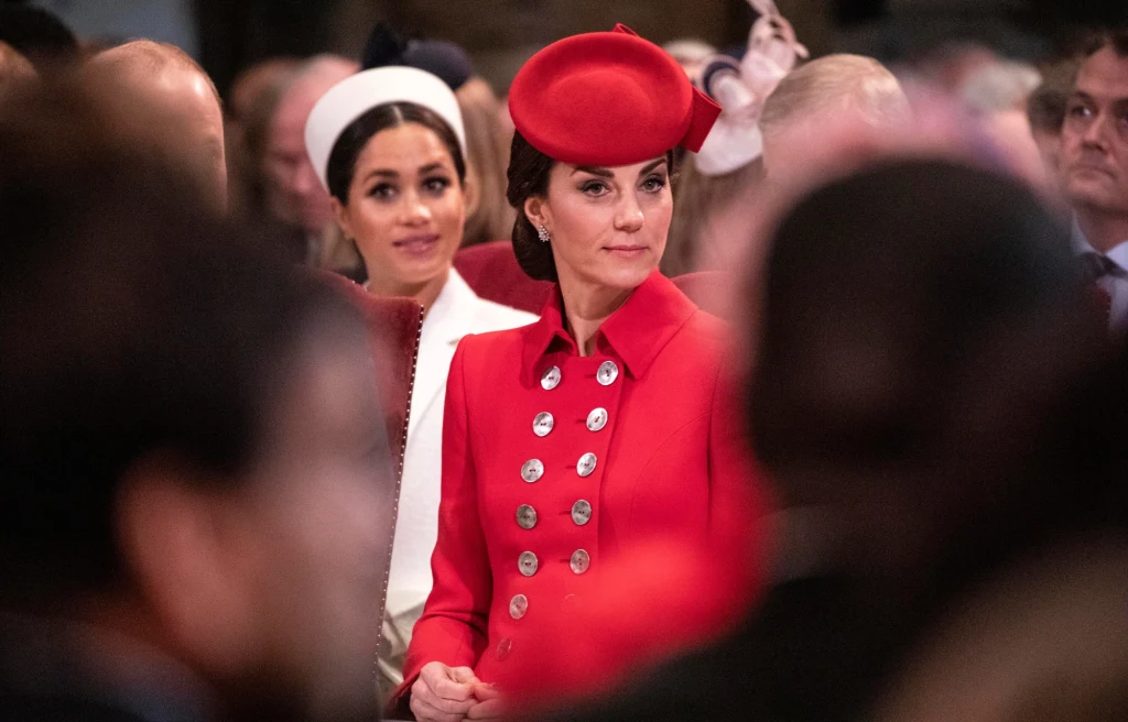 Meghan Markle i księżna Kate