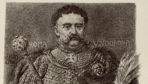 Portret Jana III Sobieskiego namalowany przez Jana Matejkę