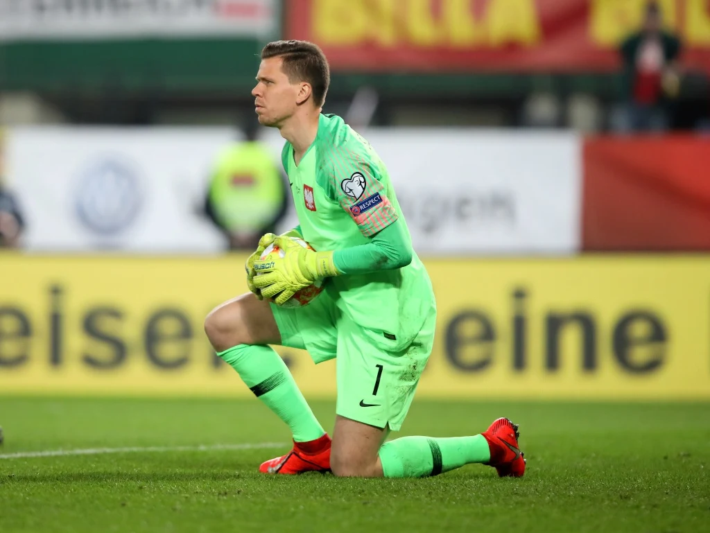 Bramkarz reprezentacji Polski Wojciech Szczęsny 