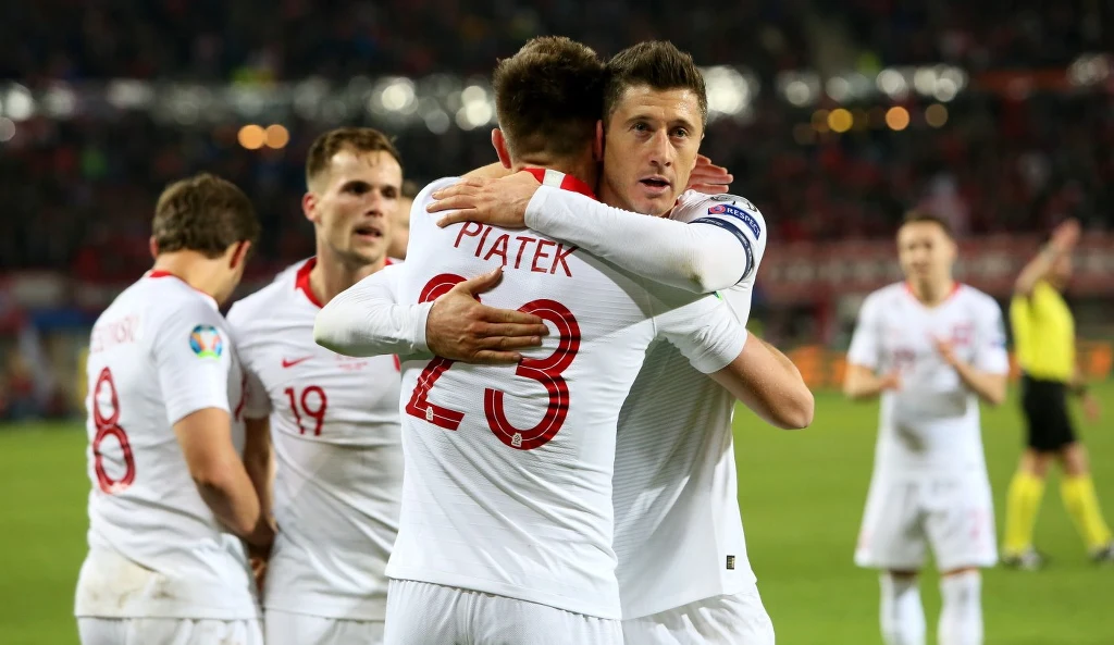 Krzysztof Piątek i Robert Lewandowski