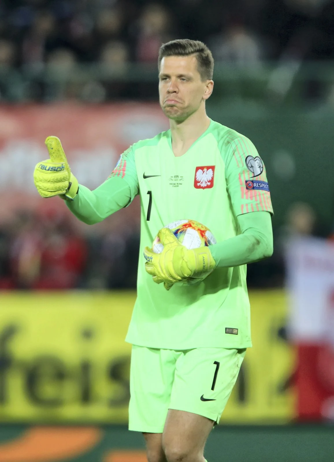 Bramkarz reprezentacji Polski Wojciech Szczęsny