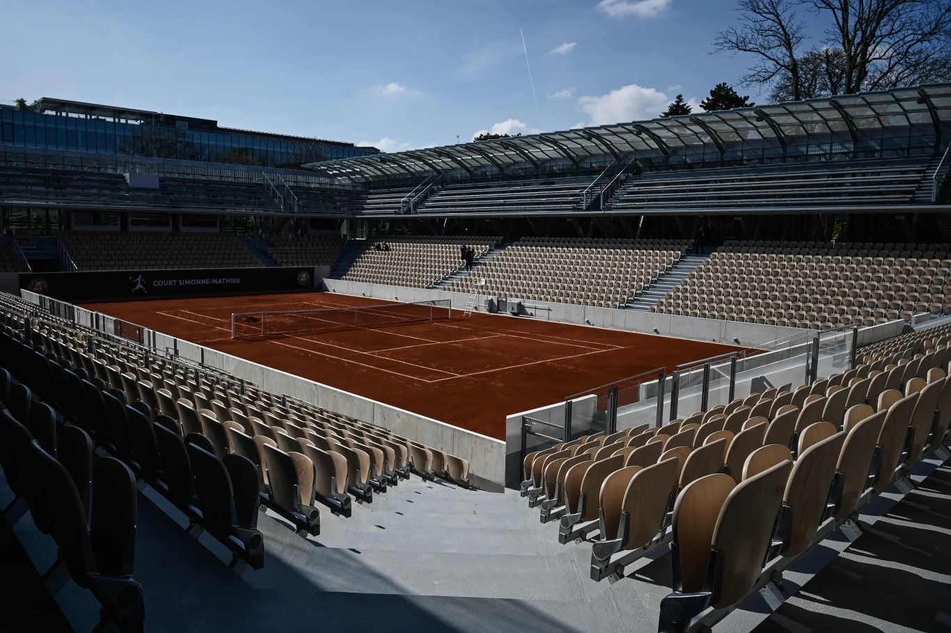 Court Simonne-Mathieu, jeden z obiektów Roland Garros Court Simonne-Mathieu, jeden z obiektów Roland Garros