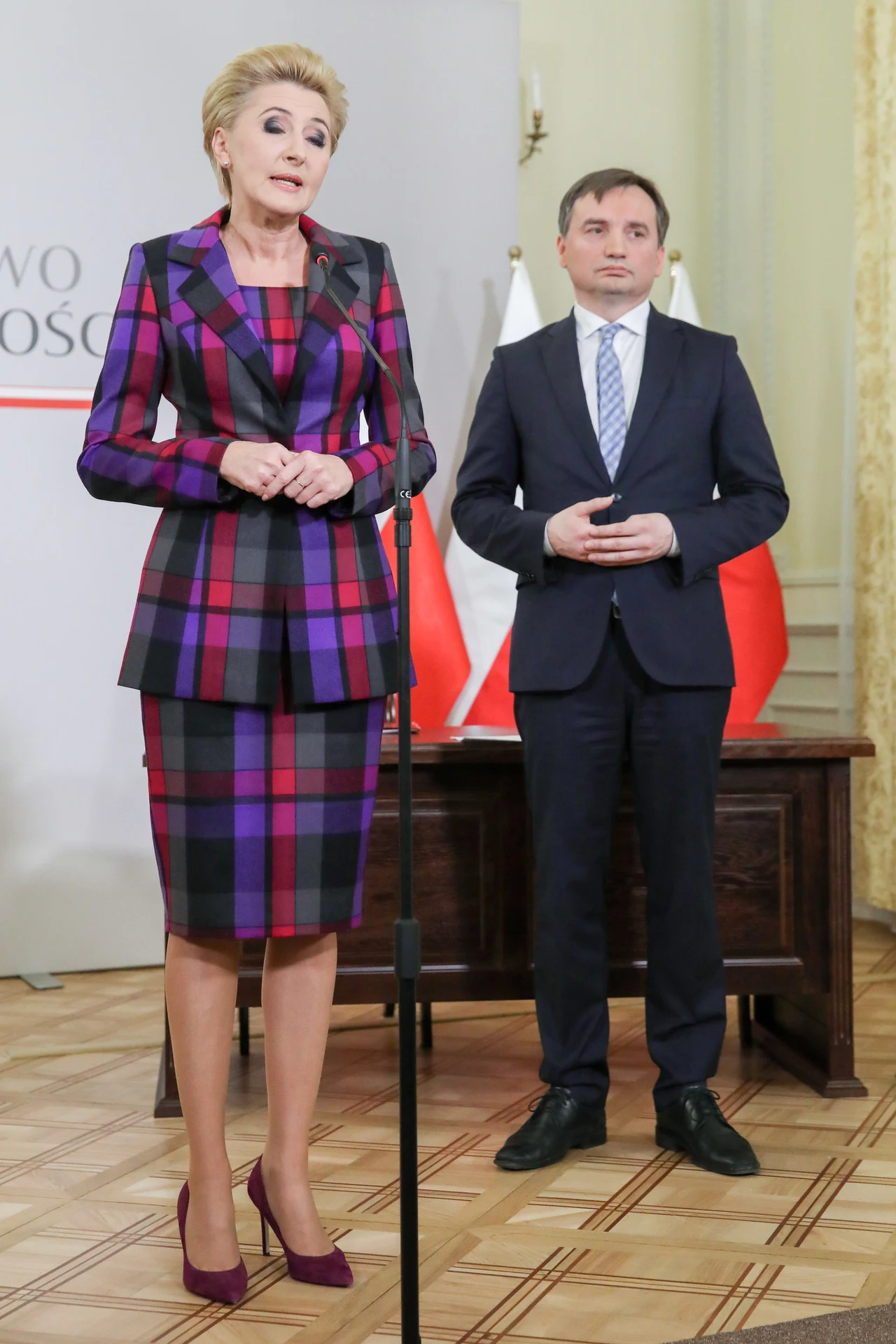 Agata Kornhauser-Duda, Zbigniew Ziobro Agata Kornhauser-Duda, Zbigniew Ziobro