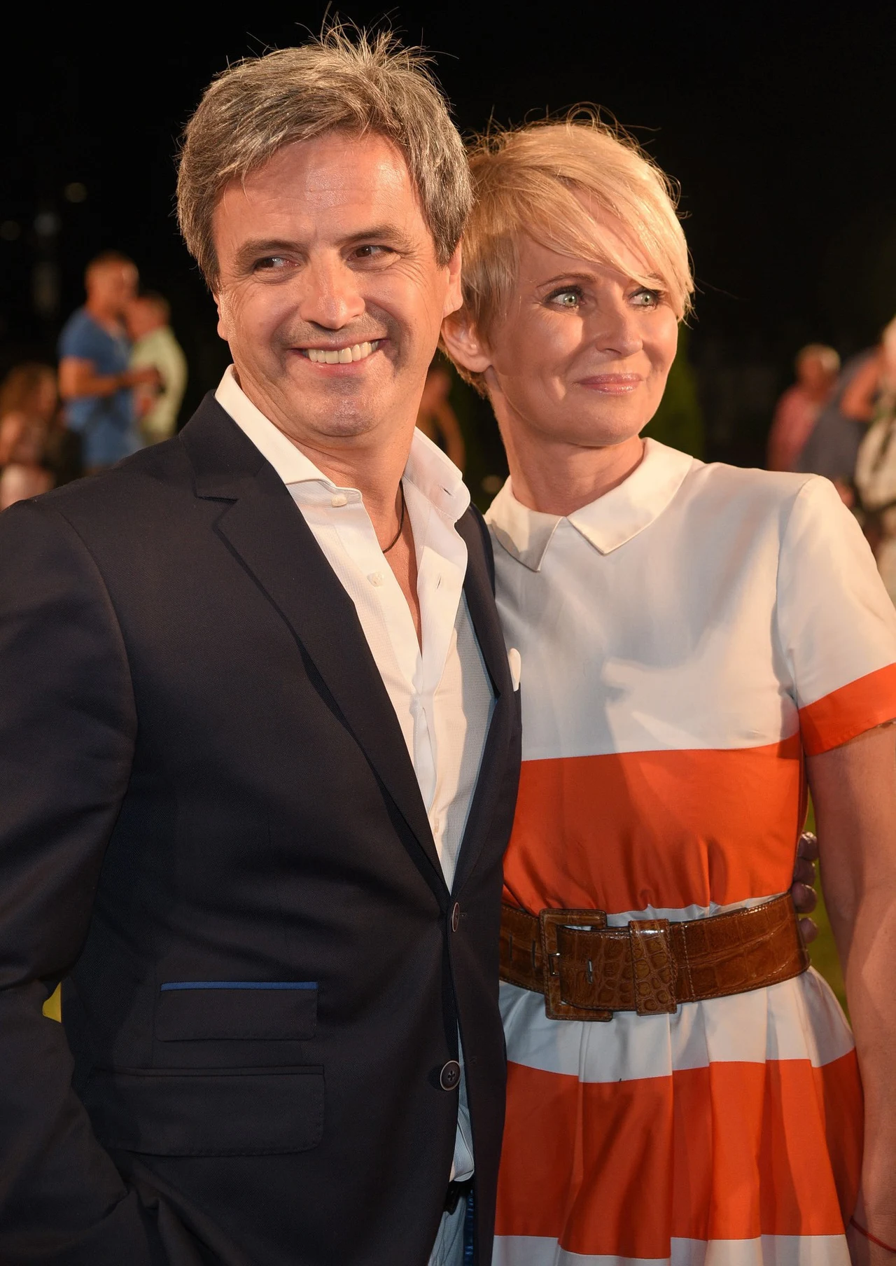 Piotr Polk i Joanna Gajewska