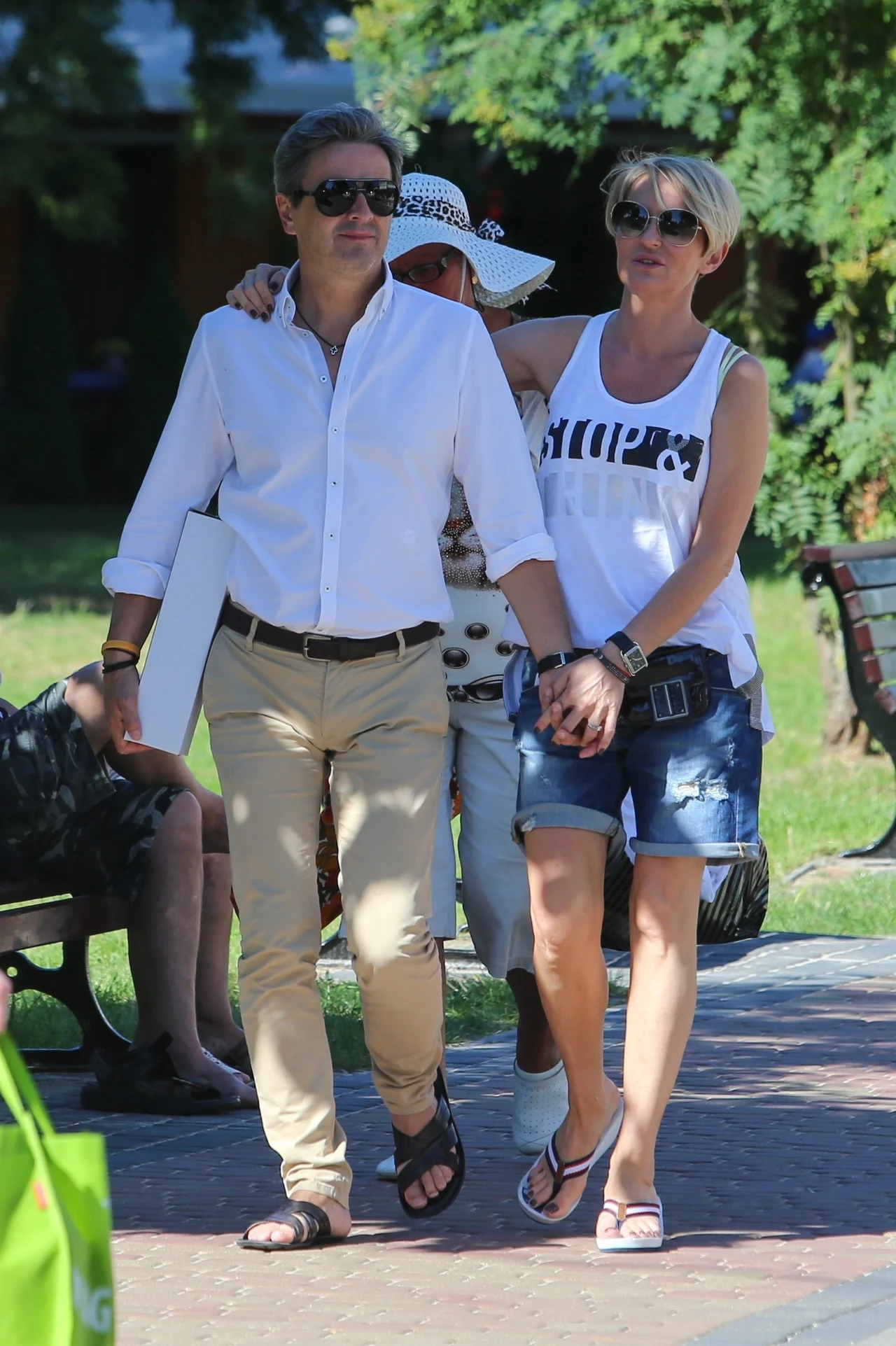 Piotr Polk i Joanna Gajewska