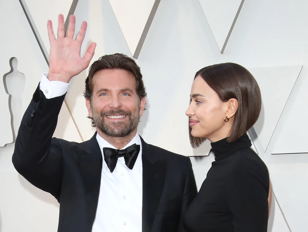 Irina Shay i Bradley Cooper podczas eventu