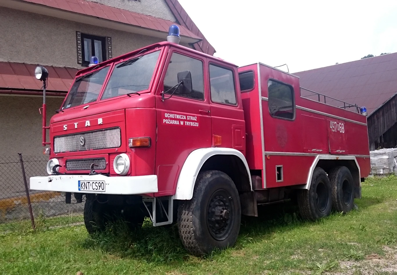 Star 266 na służbie OSP w Trybszu Star 266 na służbie OSP w Trybszu