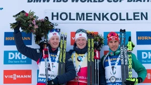 Johannes Thingnes Boe (w środku)