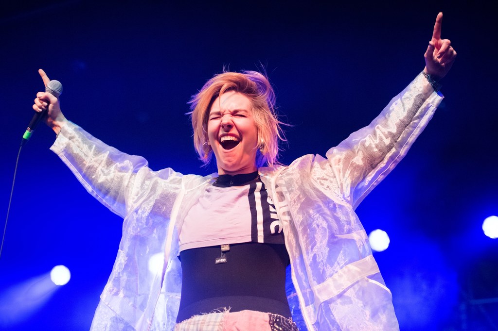 Karolina Czarnecka podczas półfinału eliminacji do Pol'and'Rock Festival 2019