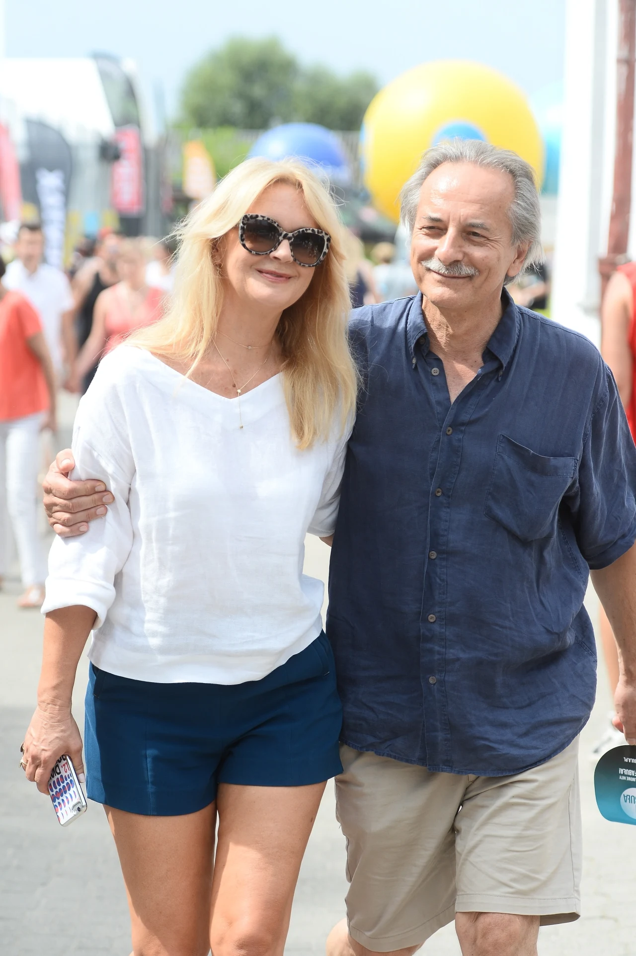 Grażyna Torbicka z mężem Grażyna Torbicka z mężem