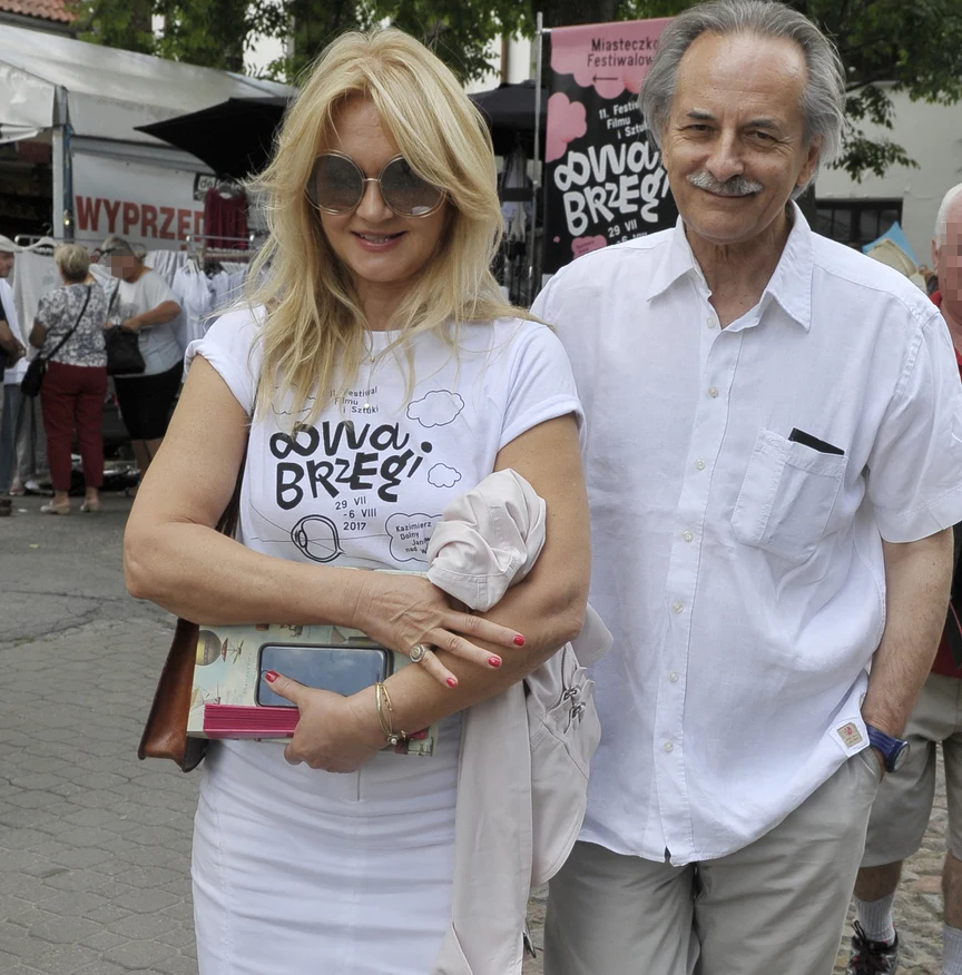 Grażyna Torbicka z mężem Grażyna Torbicka z mężem