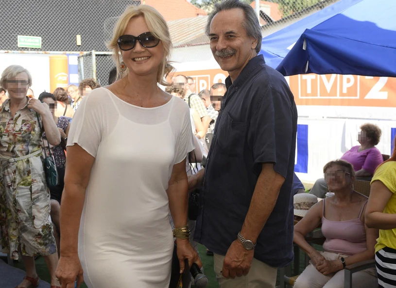 Grażyna Torbicka z mężem Grażyna Torbicka z mężem