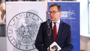 Prezes Instytutu Pamięci Narodowej Jarosław Szarek