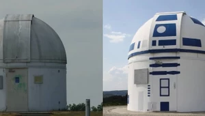 Zamienił budynek obserwatorium astronomicznego w R2-D2