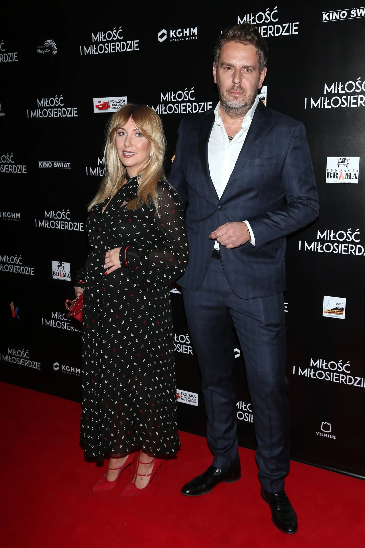 Agnieszka Amaro i Wojciech Modest Amaro na premierze filmowej Agnieszka Amaro i Wojciech Modest Amaro na premierze filmowej