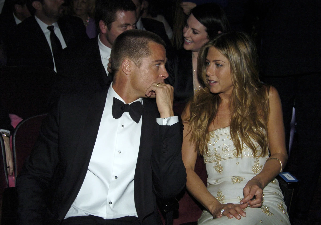 Brad Pitt i Jennifer Aniston, 2004 rok Brad Pitt i Jennifer Aniston, 2004 rok