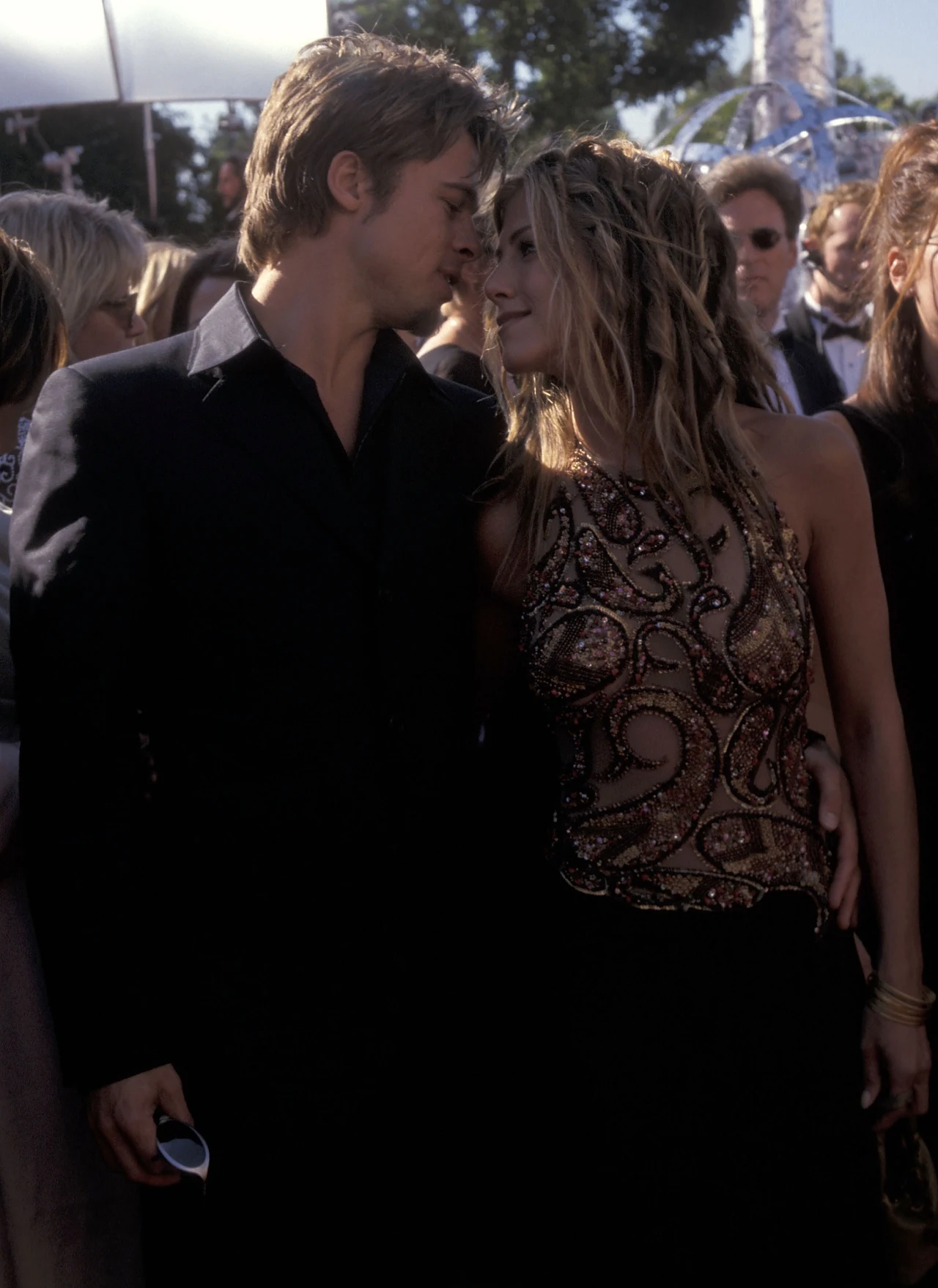 Brad Pitt i Jennifer Aniston, 1999 rok Brad Pitt i Jennifer Aniston, 1999 rok