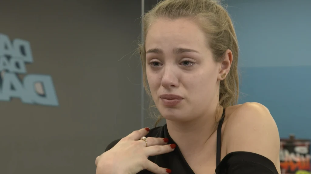 Wiktoria Gąsiewska cała we łzach Wiktoria Gąsiewska cała we łzach