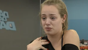 Wiktoria Gąsiewska cała we łzach