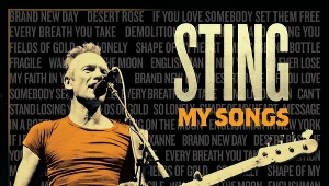 Sting na okładce płyty "My Songs"