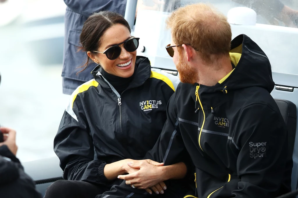 Księżna Meghan i książę Harry. Australia 2018