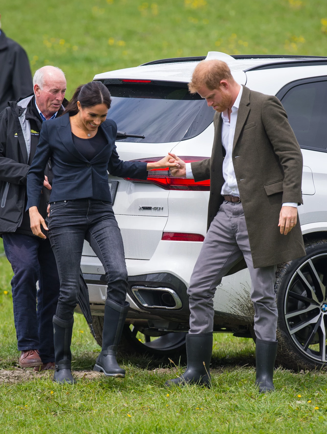 Książę Meghan i książę Harry. Nowa Zelandia 2018